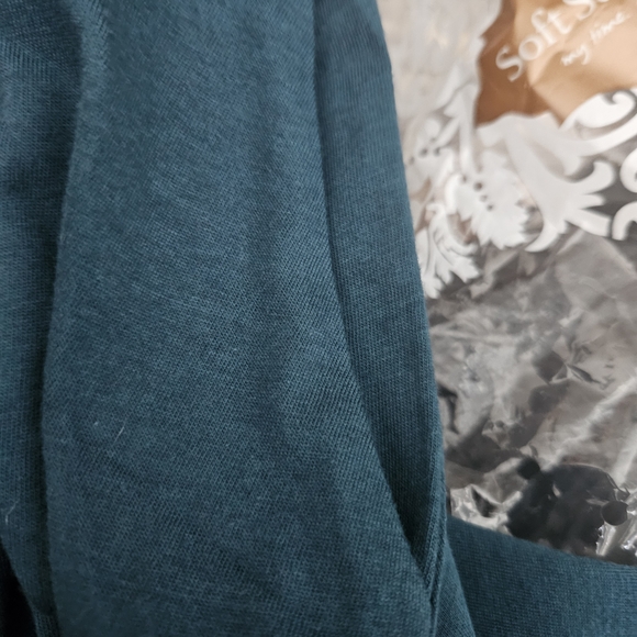 NEW Lot Of 3 Soft Surroundings Sleeveless Blue Maxi Dress Small Sundress Pockets - Picture 3 of 7